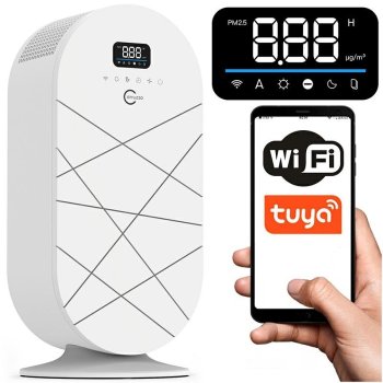 Carruzzo Pro oro valytuvas su jonizatoriumi, HEPA 13 ir WiFi, modelis 109009