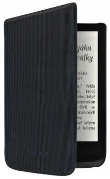 Elektroninės skaityklės dėklas PocketBook Touch Lux 4 / HD 3 / Lux 5, juodas