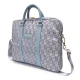 Nešiojamojo kompiuterio krepšys Guess GCube Stripes 16\", mėlynas