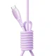 Joyroom S-A59 USB-C - USB-C laidas 60W 1.2m, violetinis