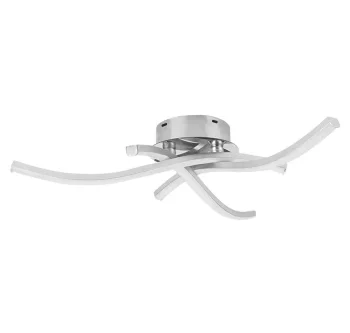 Modern LED Ceiling Light Plafond ZD77A, Chrome