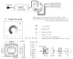Touch Panel LED Dimmer T1 2-Channel 12-48V Glass Wall Controller