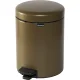 Šiukšliadėžė su pedalu Brabantia NewIcon 5 l, Warm Brass