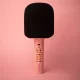 Maxlife MXBM-600 Bluetooth karaoke mikrofonas su garsiakalbiu, rožinis