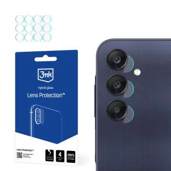 Hibridinis kameros apsauginis stiklas 3mk Lens Protection, skirtas Samsung Galaxy A25 5G