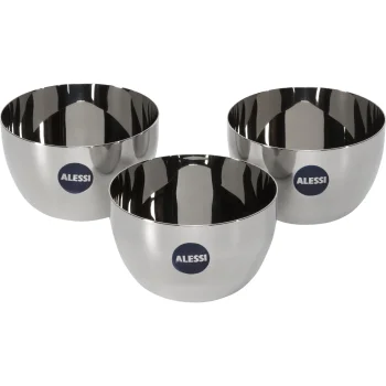 Alessi Mami SG59 dubenėlių rinkinys 3 vnt., 8.5 cm, nerūdijantis plienas