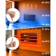 Infraraudonųjų spindulių šildytuvas Berdsen BD-980 600 W, juodas