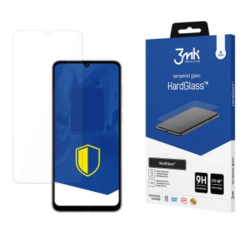 Apsauginis stiklas 3mk HardGlass telefonui Samsung Galaxy A05 / A06, 9H, 0.3 mm