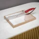 Šampano kardas Berkel Elegance 45 cm, Raudona / Sidabrinė