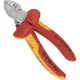 Šoninės kirpimo replės izoliacijai šalinti KNIPEX 14 26 160, 160 mm, VDE