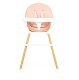 Maitinimo kėdutė Ecotoys HA-004 PINK 2-in-1, rožinė