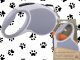 Retractable Dog Leash up to 15kg, 5m, Grey