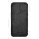 Nillkin CamShield Silky Silicone dėklas telefonui iPhone 15 Plus, juodas