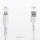 SBS TECABLEUSBIP589W USB-A – Lightning laidas 1 m 15 W, baltas