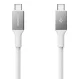 Spigen Essential EB24015CC USB-C / USB-C laidas 240W 150cm, baltas