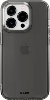 LAUT Crystal Matter X dėklas su MagSafe skirtas iPhone 15 Pro Max, skaidrus/juodas