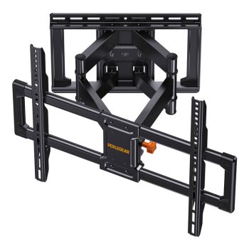 Perlegear PGLF8 TV sieninis laikiklis 42-85" televizoriams, juodas