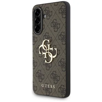 Guess Big 4G Logo Classic Logo Phone Case Cover Samsung Galaxy A36 - Brown