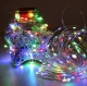 Baterijomis maitinama LED girlianda, 100 LED, 10 m, įvairiaspalvė