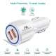 Maclean MCE478 W automobilinis įkroviklis, 2x USB, QC 3.0, 30W, balta