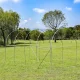Sodo plėvelinis šiltnamis 4x2x2 m 8 m², cinkuotas metalinis rėmas, 2 įėjimai