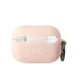 Karl Lagerfeld Silicone Choupette 3D Case for AirPods Pro 2, Pink