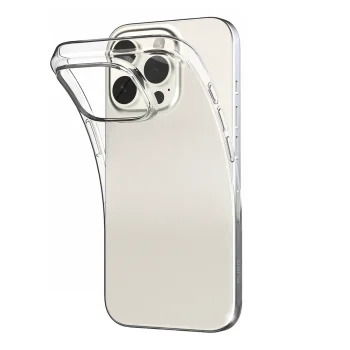 Puro 03 Nude iPhone 16 Pro Max permatomas dėklas