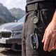 Tech-Protect ATH03 UrbanLoop ištraukiamas telefono ir raktų pakabukas, žalias