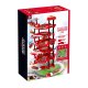 Multistore XXL Fire Department Toy Garage 5 Levels + City Mat, 82 Pieces