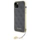 Guess iPhone 15 Plus dėklas 4G Charms Collection, pilkas