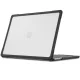 Dėklas Tech-Protect Velar, skirtas MacBook Air 13\" (2023–2026), Transparent Black