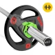 4FIZJO Olympic Barbell Lock Jaw Collars 50 mm, 2 pcs, Green