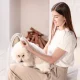 Gyvūnų kailio priežiūros rinkinys su siurbliu PetKit AirClipper 5-in-1