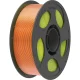 Anycubic PLA Silk 3D spausdintuvo plastikas 1.75 mm 1 kg, raudona geltona žalia