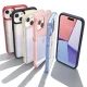 Spigen Crystal Hybrid dėklas, skirtas iPhone 15 Plus, Clear Black