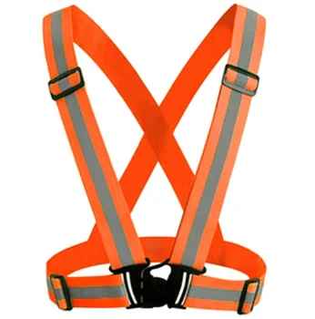 Reflective Safety Harness Straps AG590C, Orange