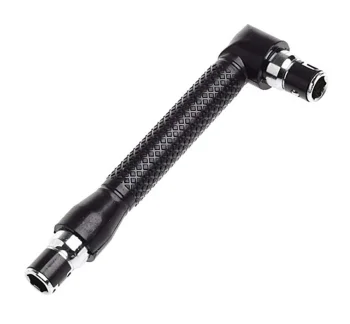 1/4" Right Angle Screwdriver Bit Holder Black