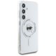 Karl Lagerfeld Button Karl Head MagSafe dėklas Samsung Galaxy S25, baltas