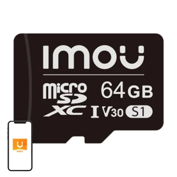 Imou ST2-64-S1 microSDXC Memory Card 64GB (U3, V30, 95/38 MB/s)
