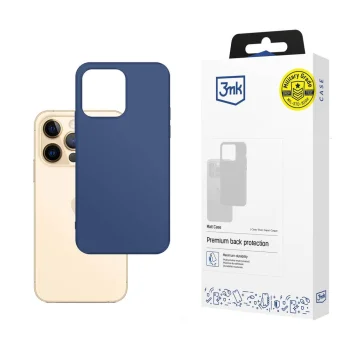 3mk Matt Case for Apple iPhone 13 Pro, Matte Dark Blue