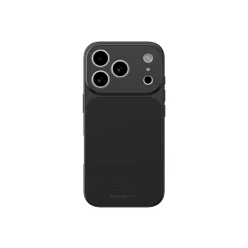 Amazingthing Minimal Mag dėklas iPhone 17 Pro Max, juodas