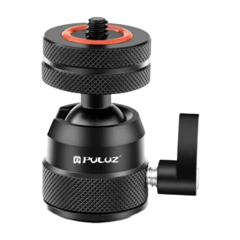 PULUZ PU1057B daugiafunkcinė rutulinė galvutė stovui, juoda