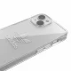 Adidas dėklas iPhone 14 telefonui, skaidrus