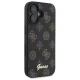 Guess Peony Script MagSafe dėklas telefonui iPhone 16, juodas