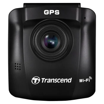 Vaizdo registratorius Transcend DrivePro 250 su 32 GB microSDHC kortele, juodas