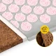 4FIZJO ECO akupresūros kilimėlis su pagalve XL, pilkas ir rožinis