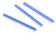 Reflective spoke tubes for bicycle, 12 pcs, blue