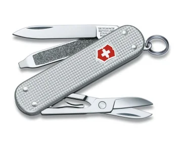 Victorinox Classic Alox kišeninis peilis, sidabrinis