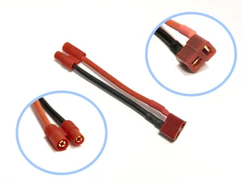 RC jungties adapteris T-Dean (lizdas) į 3.5 mm (kištukas), 2 vnt.