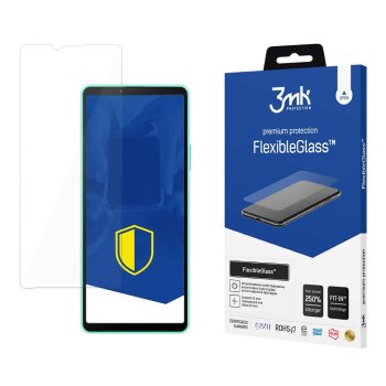 „3mk FlexibleGlass“ hibridinis stiklas, skirtas „Sony Xperia 10 IV“